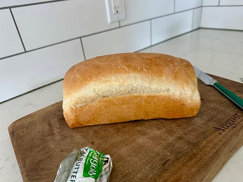 sandwich style sourdough loaf