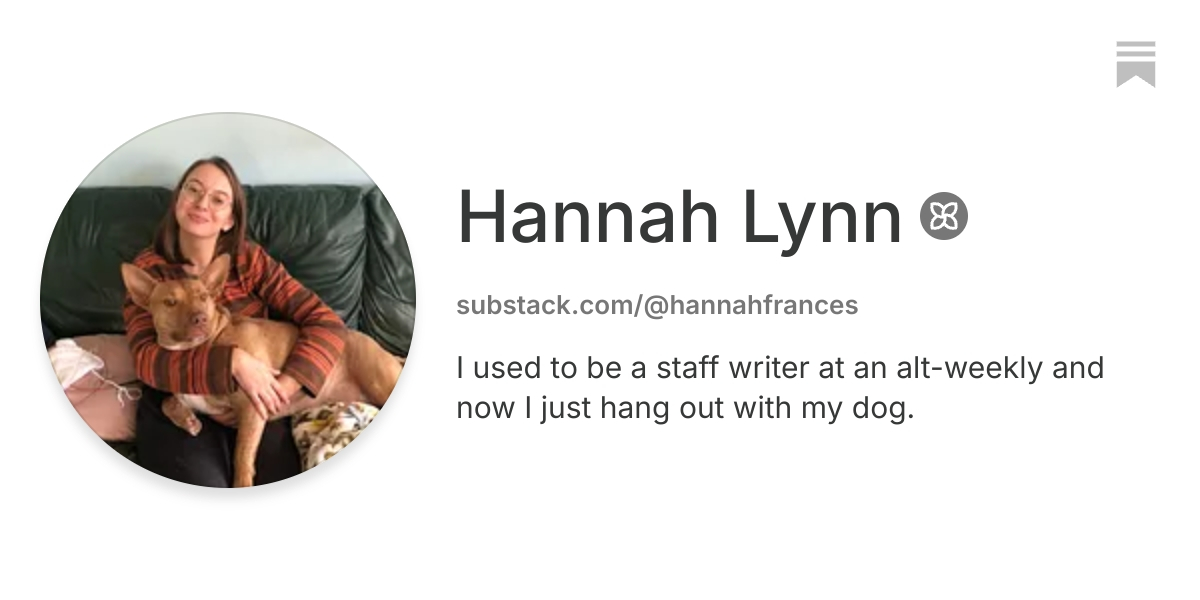 Hannah Lynn | Substack