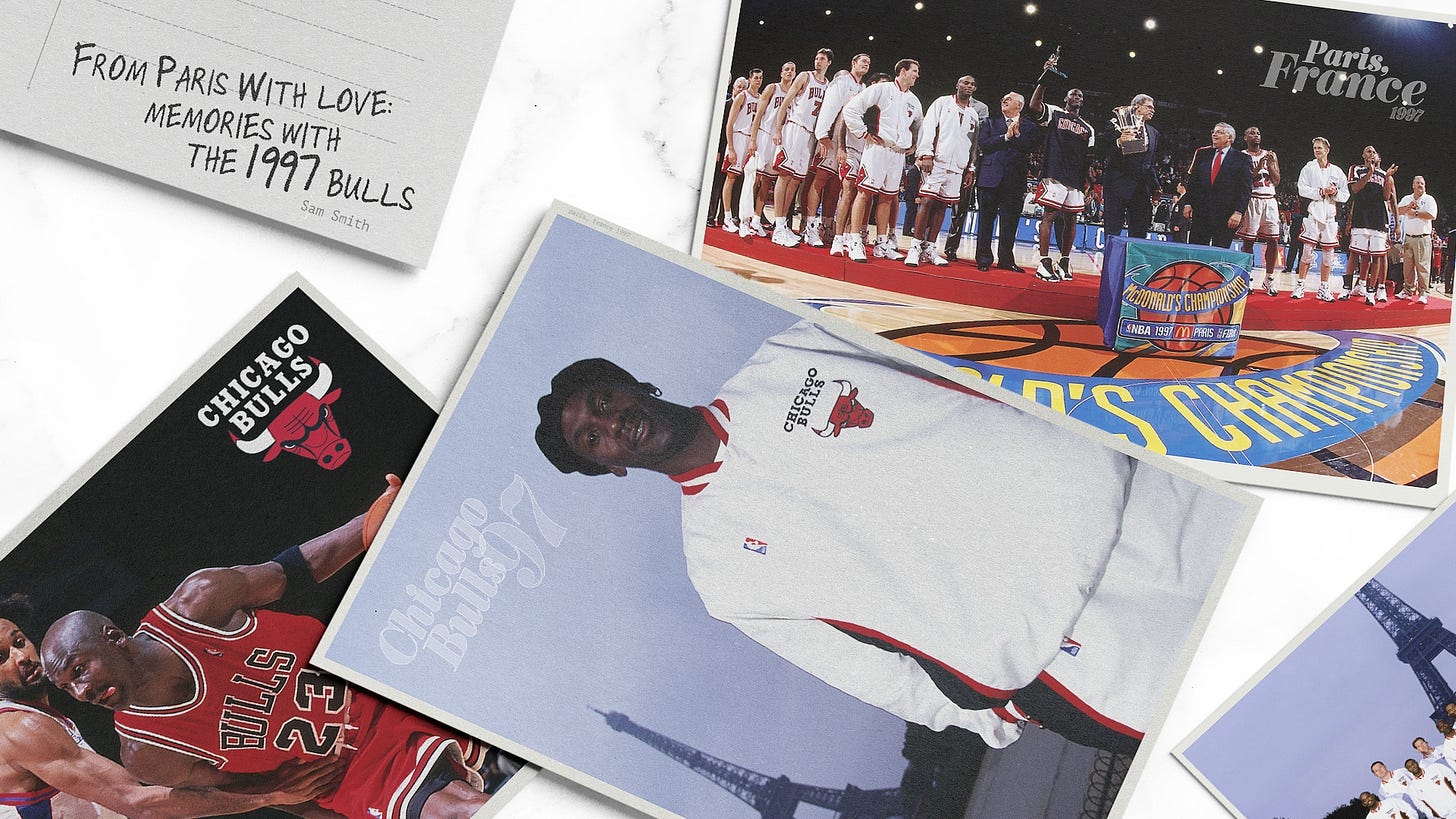 From Paris with Love: Memories from the 1997 Bulls | NBA.com From Paris with Love: Memories from the 1997 Bulls | NBA.com