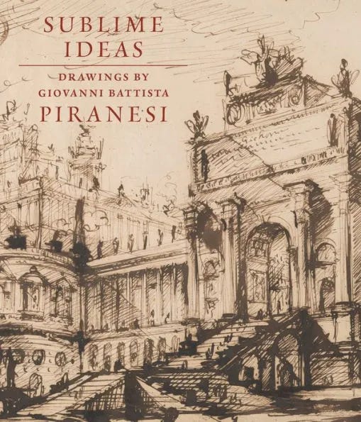 Marciari's publication on Piranesi's life and complete works with new insight gleaned through his drawings