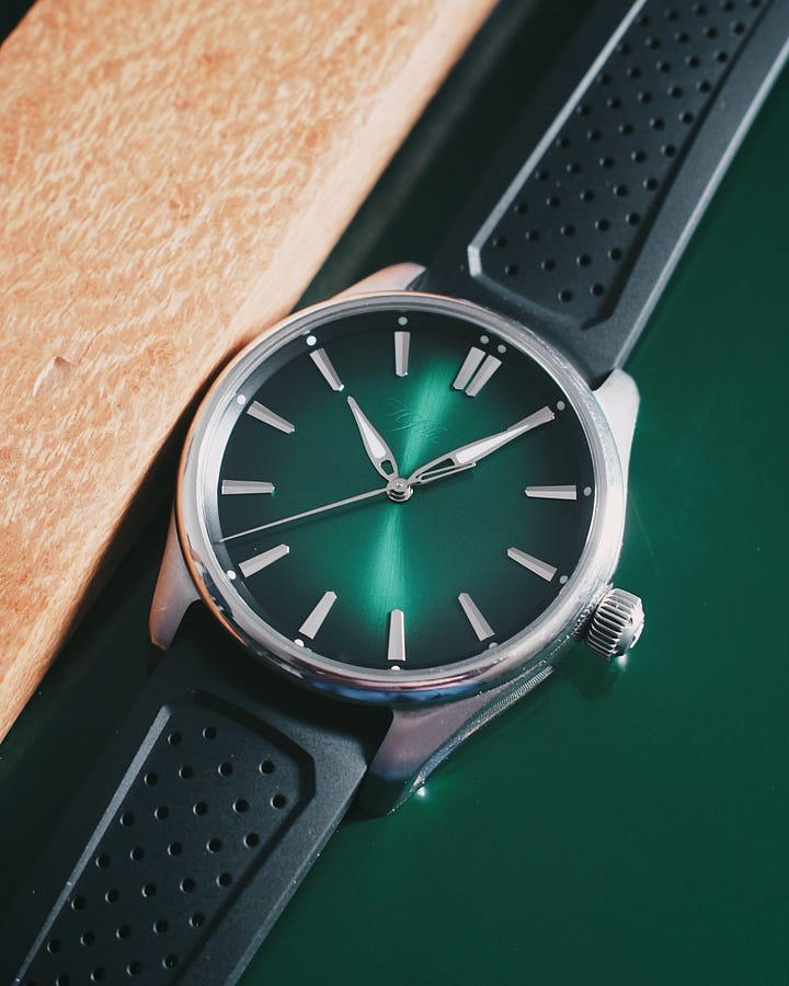 H. Moser & Cie Pioneer Centre Seconds Cosmic Green 40mm