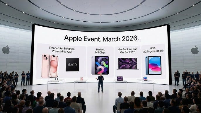 Apple Event March 2026: Launch on March 4th, 2026 & 5 INSANE Products Exposed!