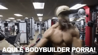 AQUI É BODYBUILDER PORRA on Make a GIF
