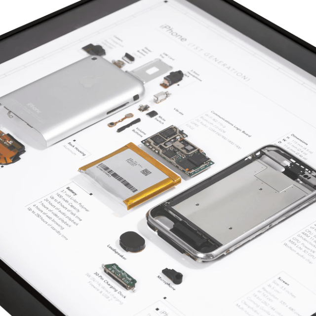 Collectible 2G transforms Apple’s groundbreaking first iPhone into a timeless piece of art.