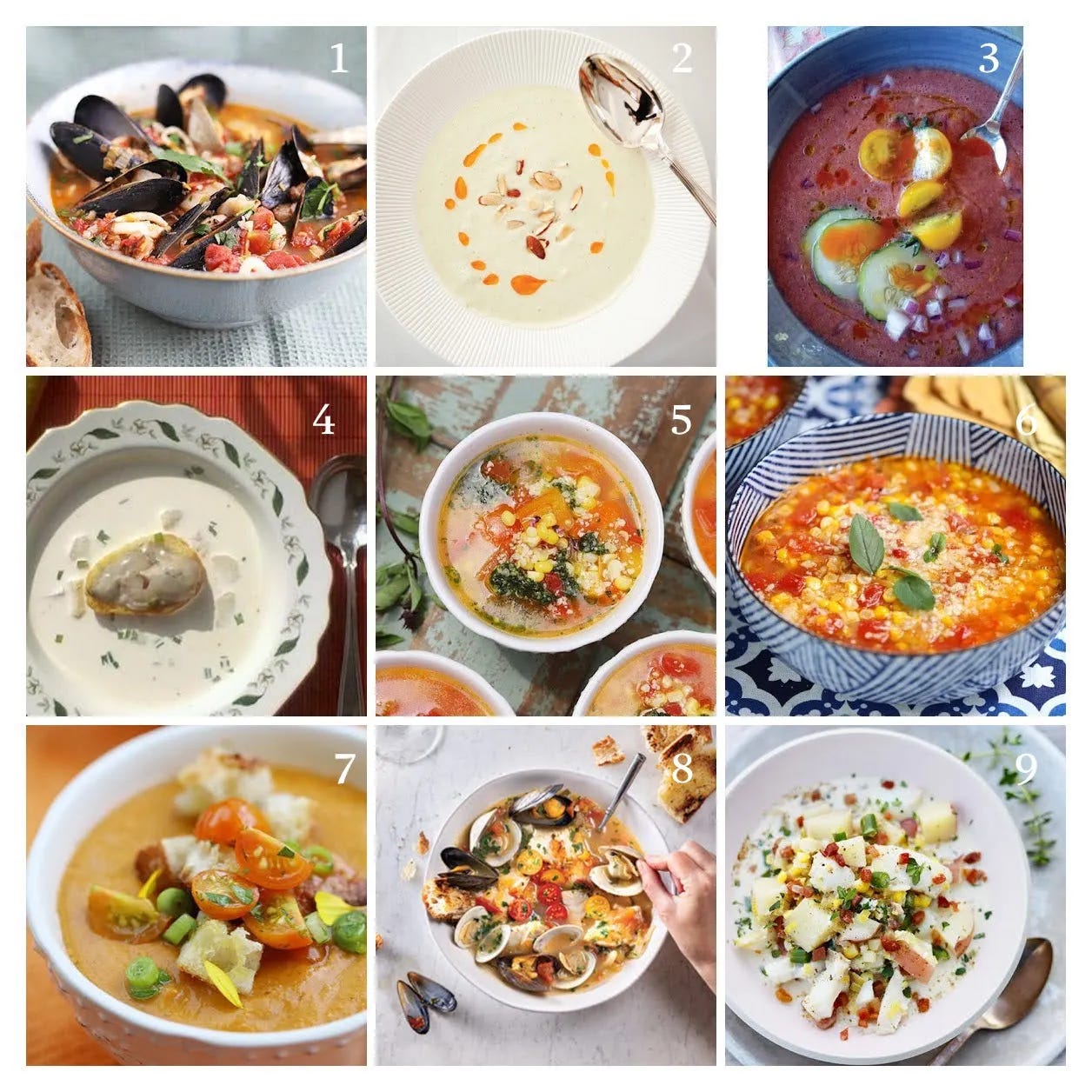 Cook the Vineyard Summer Soup Collection