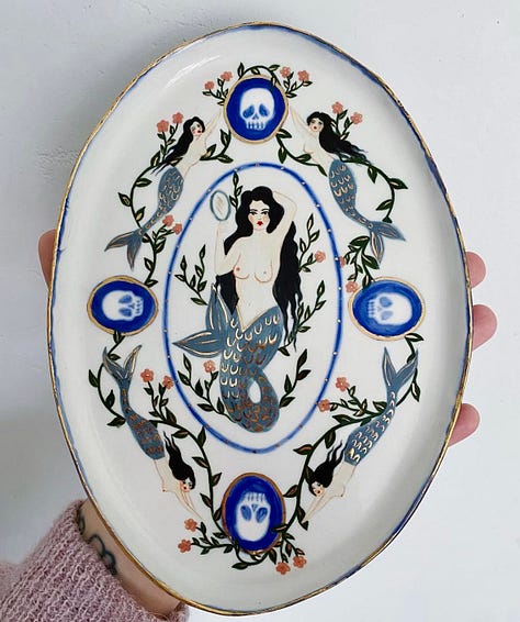 Images of Lucy McCall's ceramics