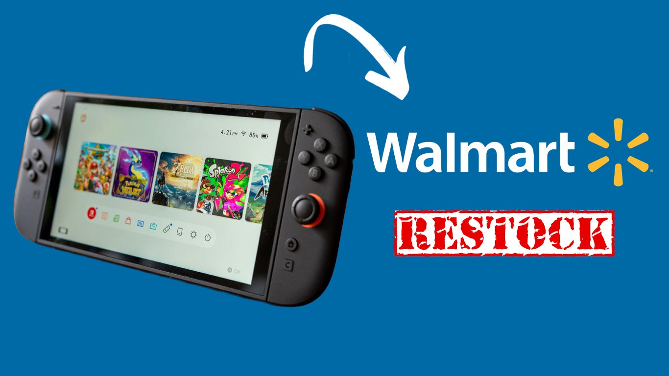 Walmart Nintendo Switch 2 restock: when it'll be in stock online