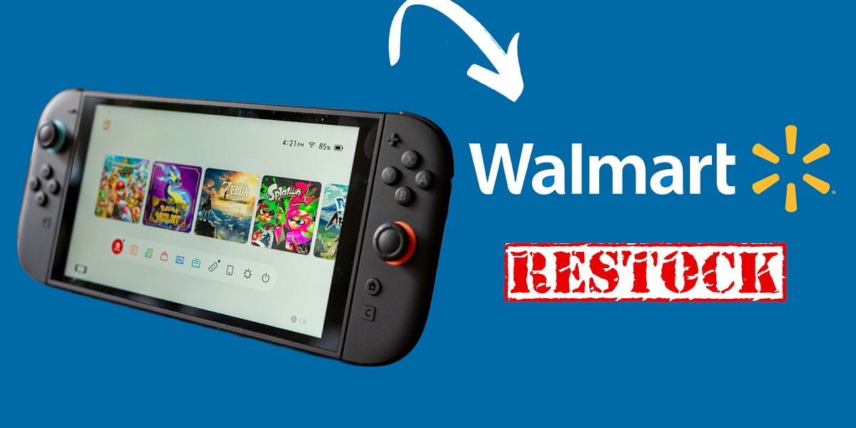 Walmart Nintendo Switch 2 restock: when it'll be in stock online