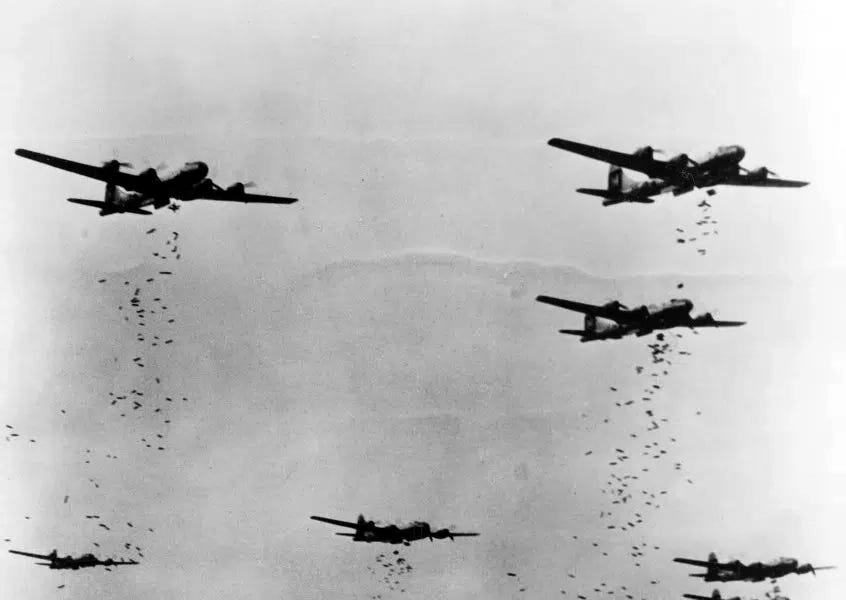 Bombing Rampage Deadliest bombing raid ever - by Martin Cherrett