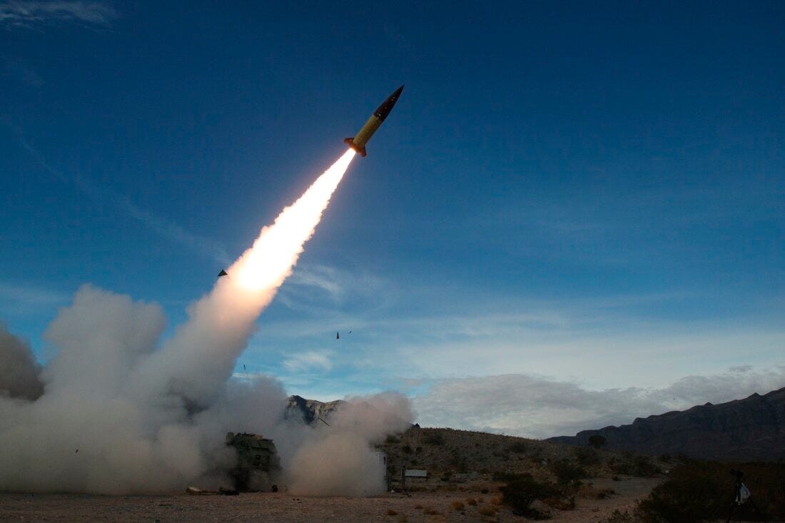 Biden allows Ukraine to strike Russia with U.S. long-range missiles : NPR