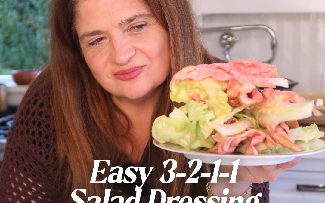 Easy 3-2-1-1 Salad Dressing Recipe - Alex Guarnaschelli