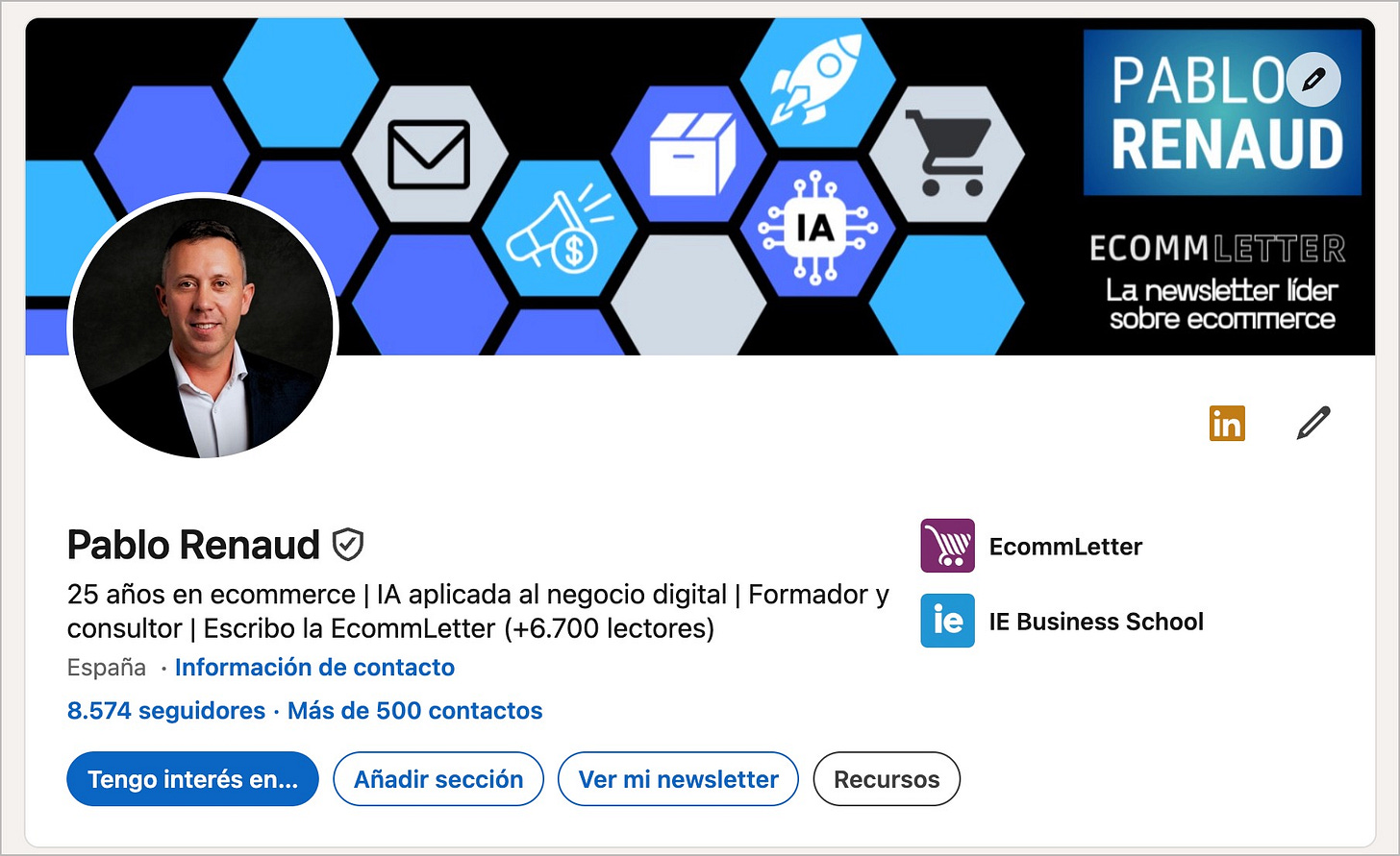 Perfil de Pablo Renaud en LinkedIn con 8500+ seguidores Perfil de Pablo Renaud en LinkedIn con 8500+ seguidores