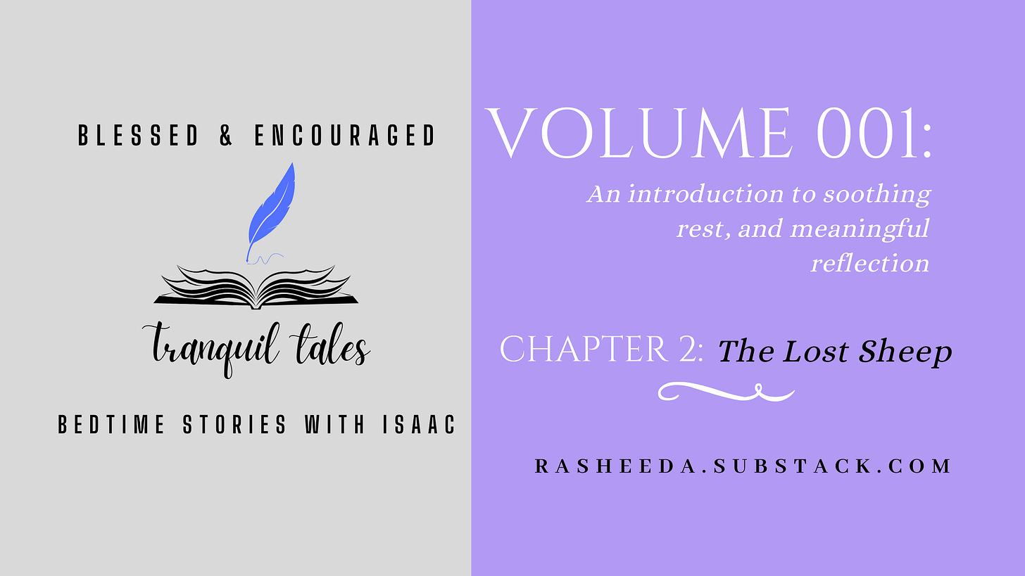 Chapter 2: The Lost Sheep Chapter 2: The Lost Sheep