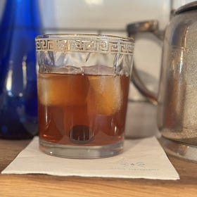 Finishing Off My House Manhattan