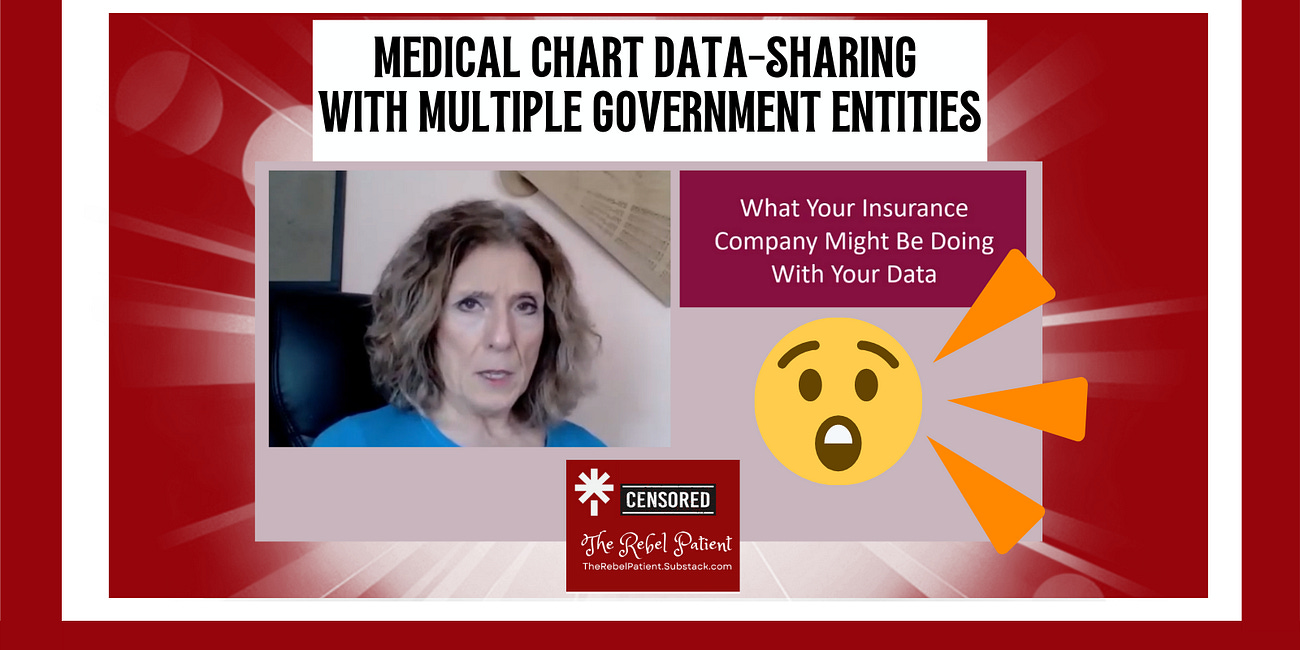 BREAKING! YOUR MEDICAL FREEDOM Can Be Data-Shared with Multiple Government Entities And Any Other Doctor with An Electronic Medical Record, without Your Knowledge or Consent, "As Required By Law"