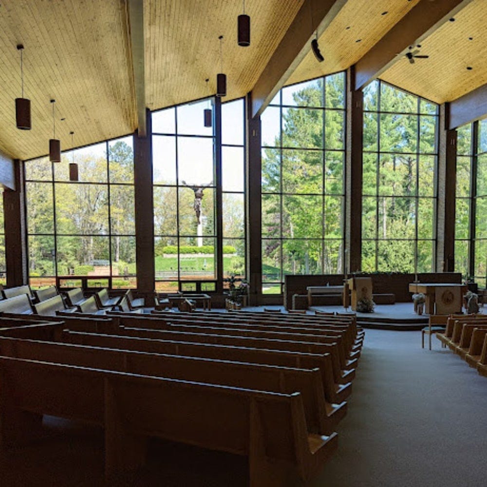 Home - Cross in the Woods Catholic Shrine of Indian River