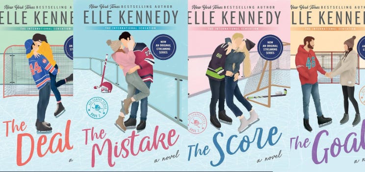The Deal, The Mistake, The Score, The Goal by Elle Kennedy Briar U series The Deal, The Mistake, The Score, The Goal by Elle Kennedy Briar U series