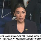 Alexandria Ocasio-Cortez Said 'Um' A Couple Times In Munich, And The New York Times Is ON IT