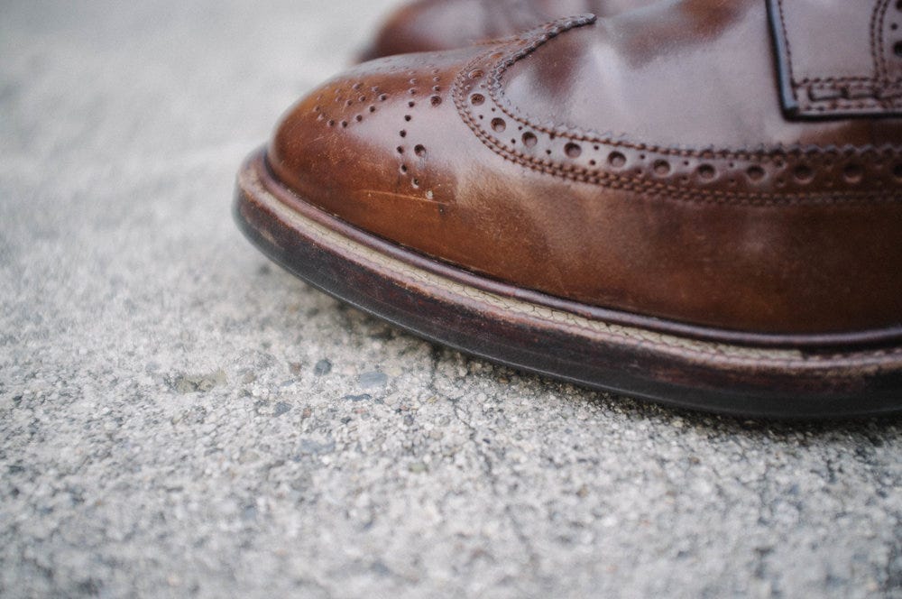 Dress shoes for the rain - by Edwin Zee - Take it easy