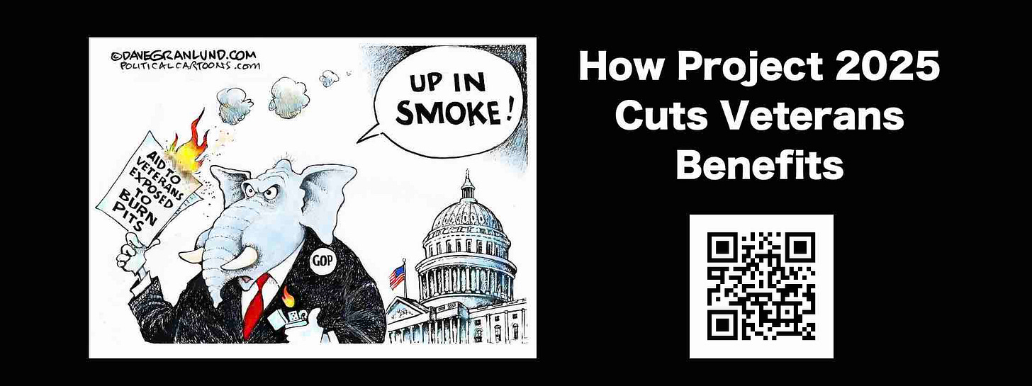How Project 2025 Cuts Veterans Benefits