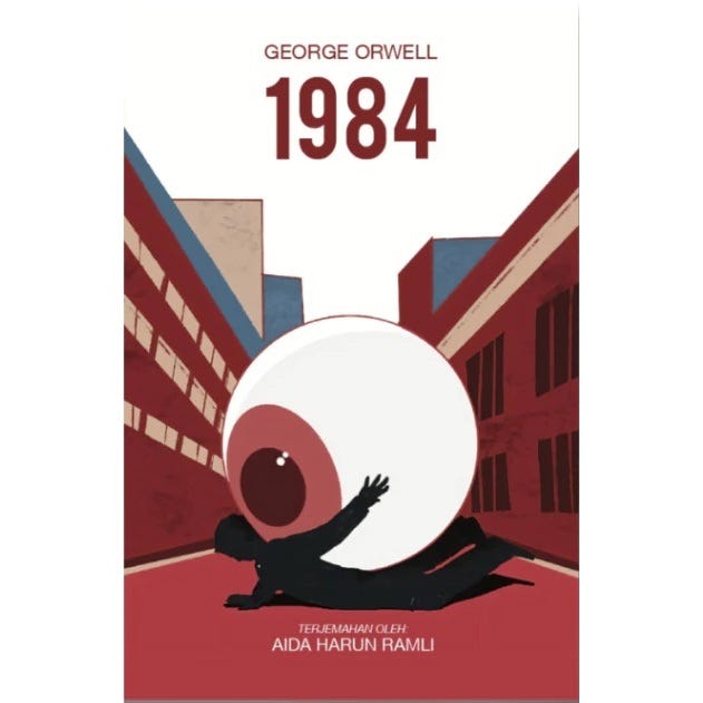 Biblio Press - 1984 by George Orwell Edisi Bahasa Melayu (Edisi 2024 ...