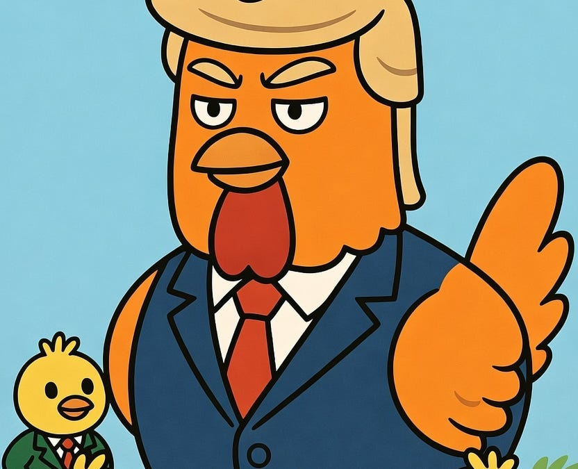 The Little Orange Rooster