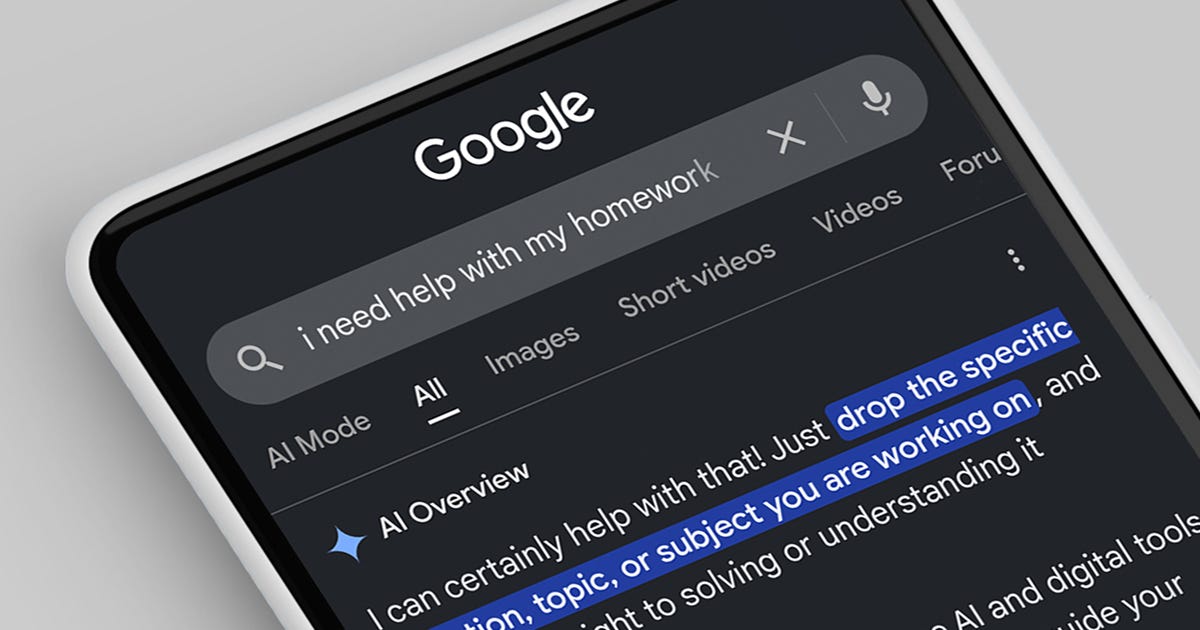 Google's AI Search is failing kids—and parents can't turn it off