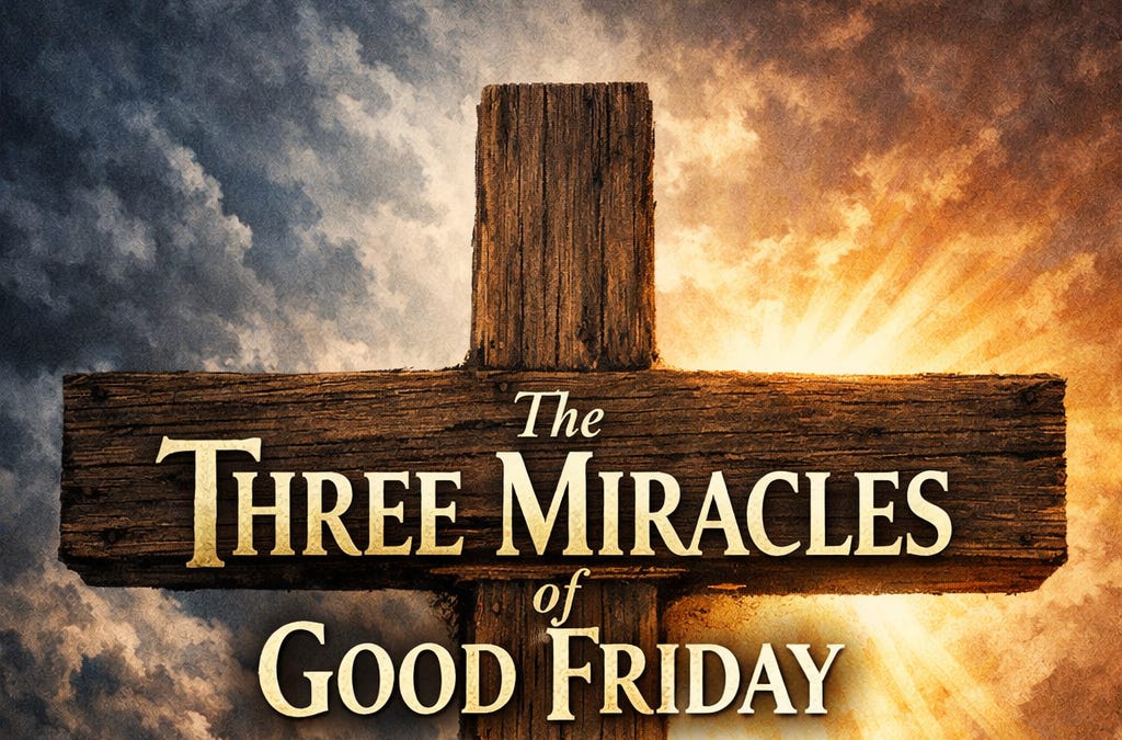 The Three Miracles of GOOD FRIDAY