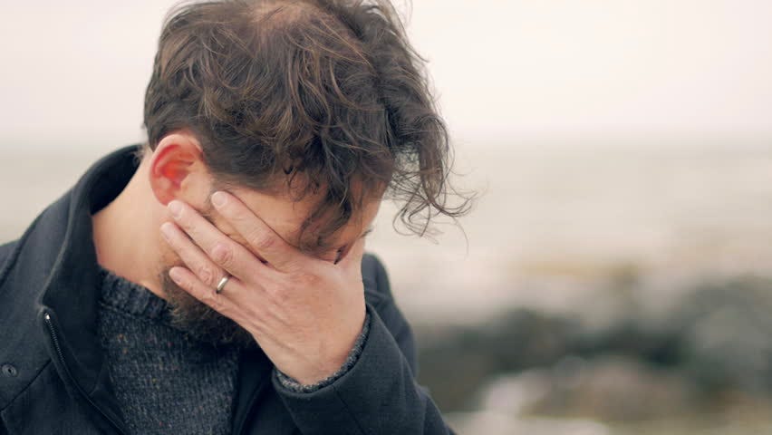 crying man