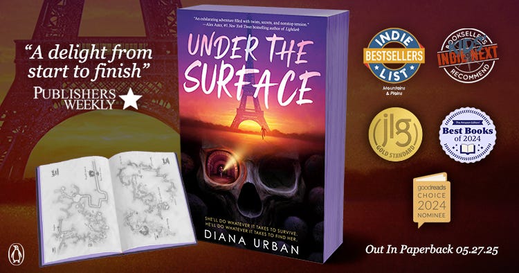 Under the Surface with purple edges