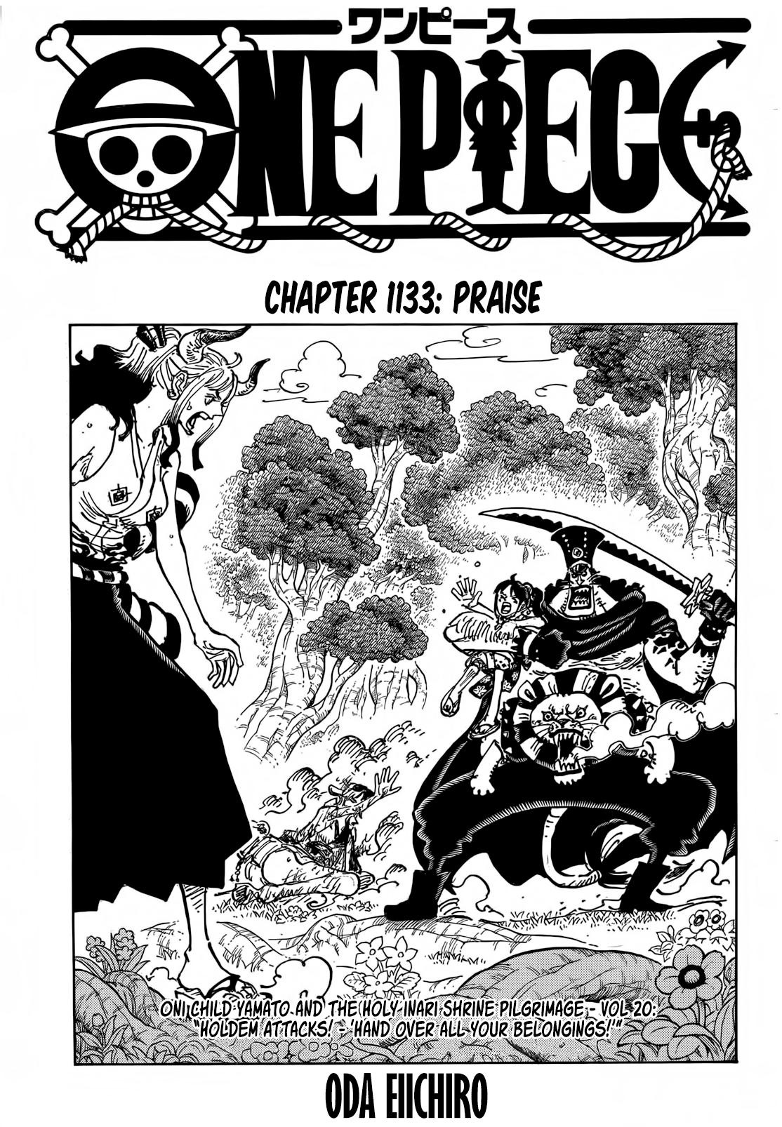 THIS MEANS SOMETHING TO ME: One Piece 1133 - by Abdul Muhit