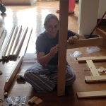 Loom Goddess Assembling a Floor Model Loom Goddess Assembling a Floor Model