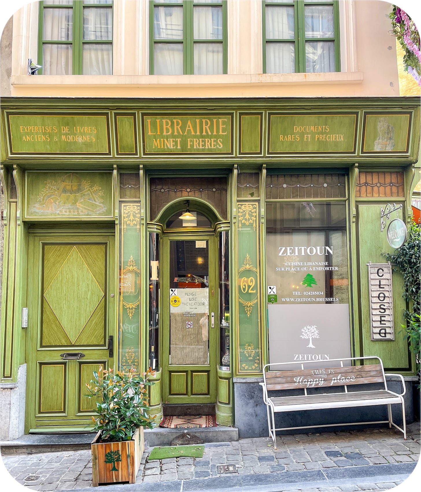 Librarie Minet Freres, Brussels, Belgium