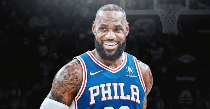 Sixers Players Make Their Pitch to LeBron James