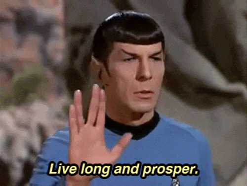Live Long And Prosper GIFs - Find & Share on GIPHY