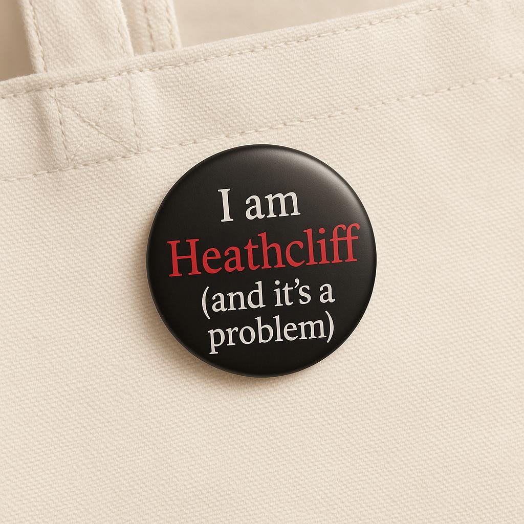 I Am Heathcliff - Etsy UK