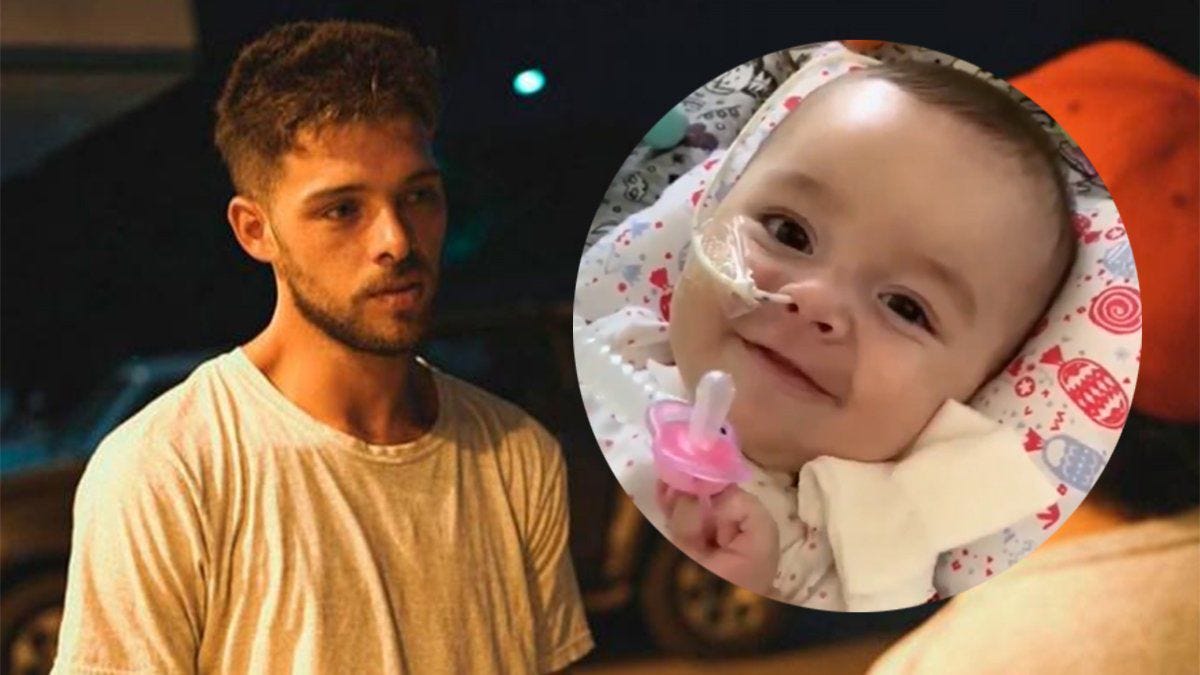 La campaña solidaria de Santi Maratea para salvarle la vida a una beba