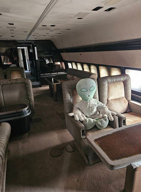 Images of the jet previously owned by Frank Sinatra and John Travolta being prepared to be shipped from the US to Australia. Provided by Worldwide Aircraft Recovery