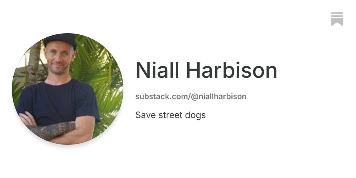 Niall Harbison | Substack
