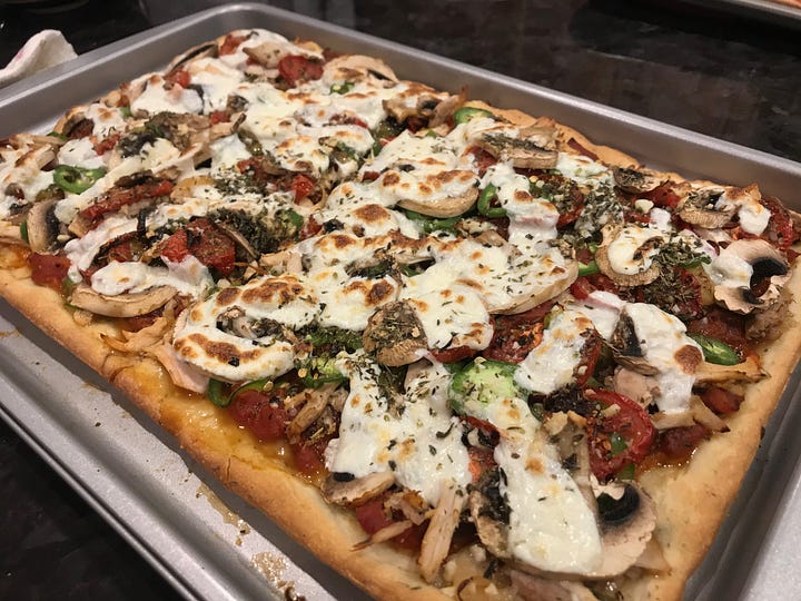 Homemade pizza!
