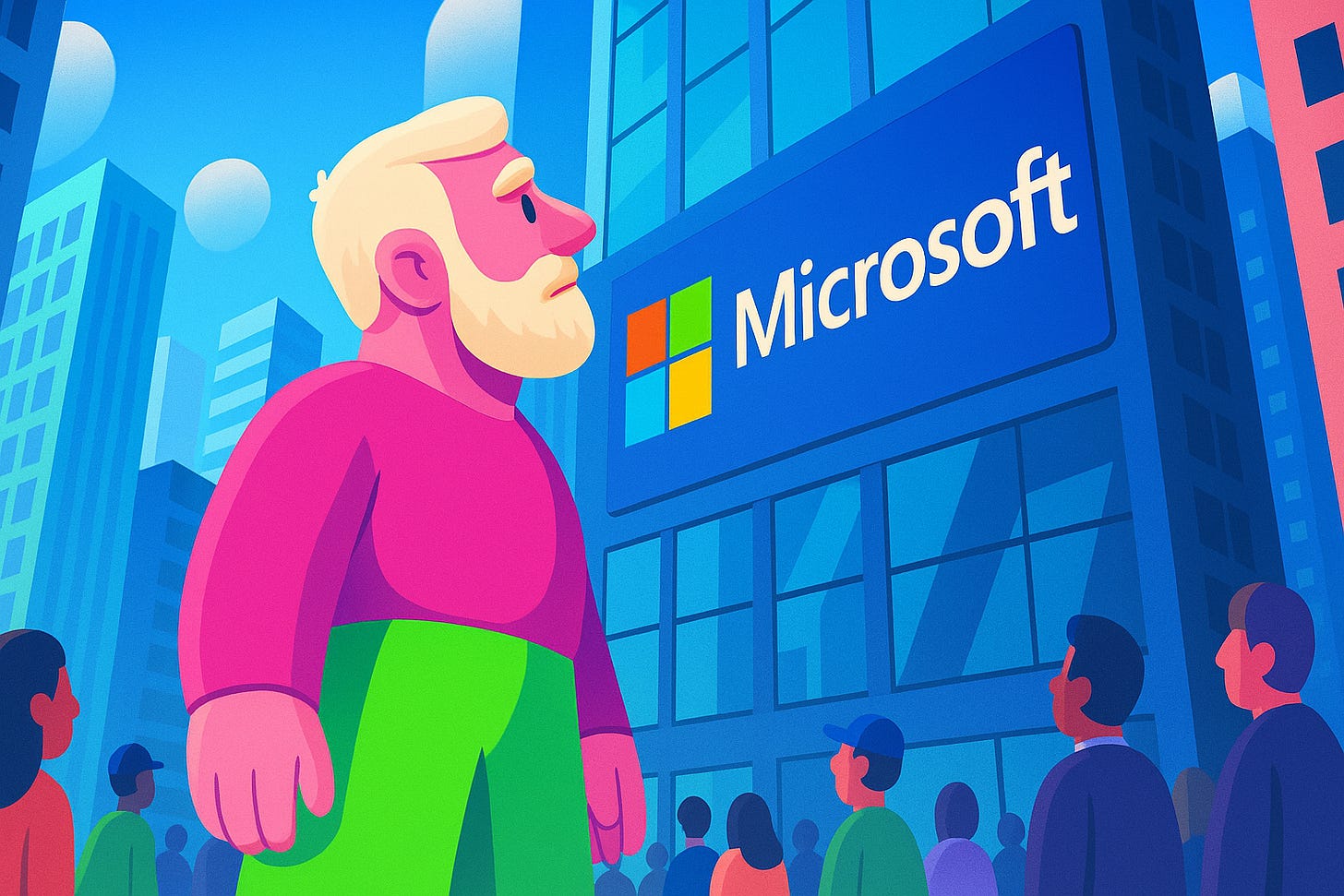 Designer dreaming of working for Microsoft