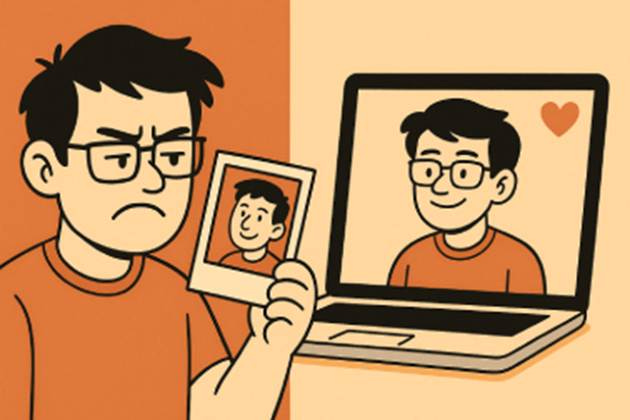 A cartoon of a person holding a picture of a person in front of a computer
AI-generated content may be incorrect. A cartoon of a person holding a picture of a person in front of a computer
AI-generated content may be incorrect.