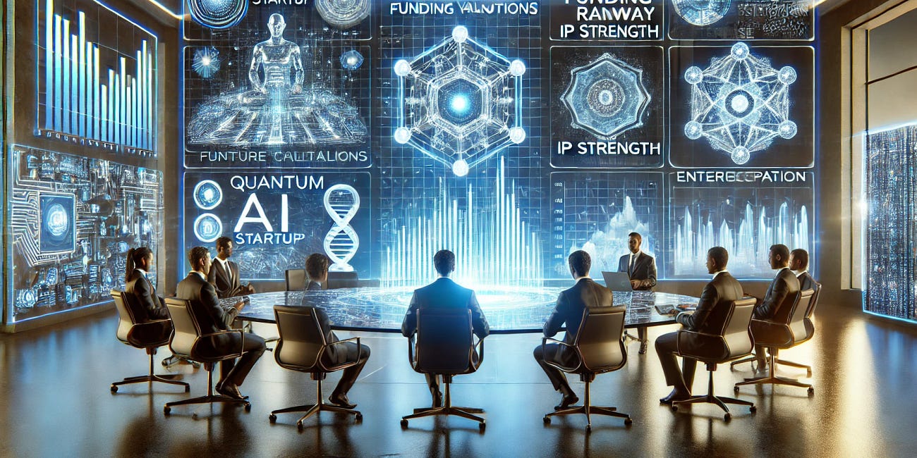 🧠 Investor Playbook – How to Value Quantum AI Startups