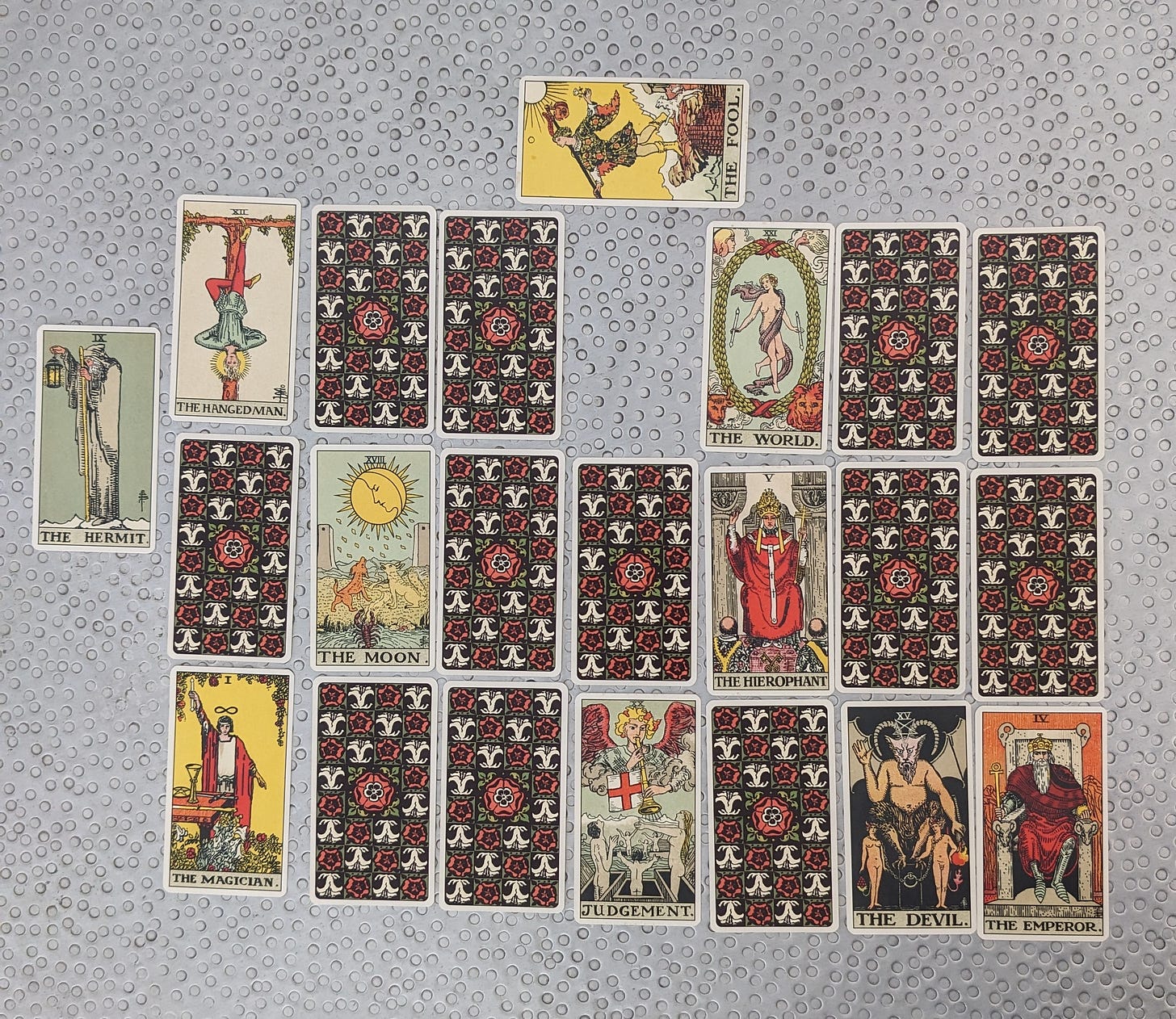 Majors Only Tarot Spread, RWS Tarot