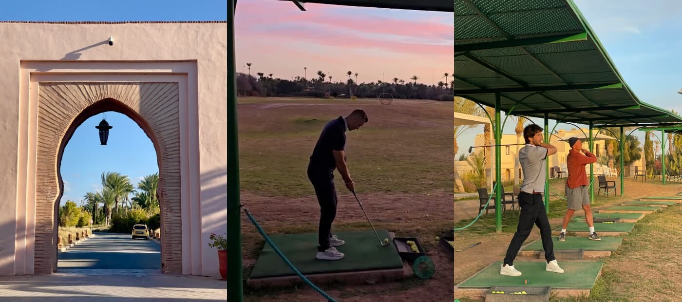 Golfing in Marrakesh