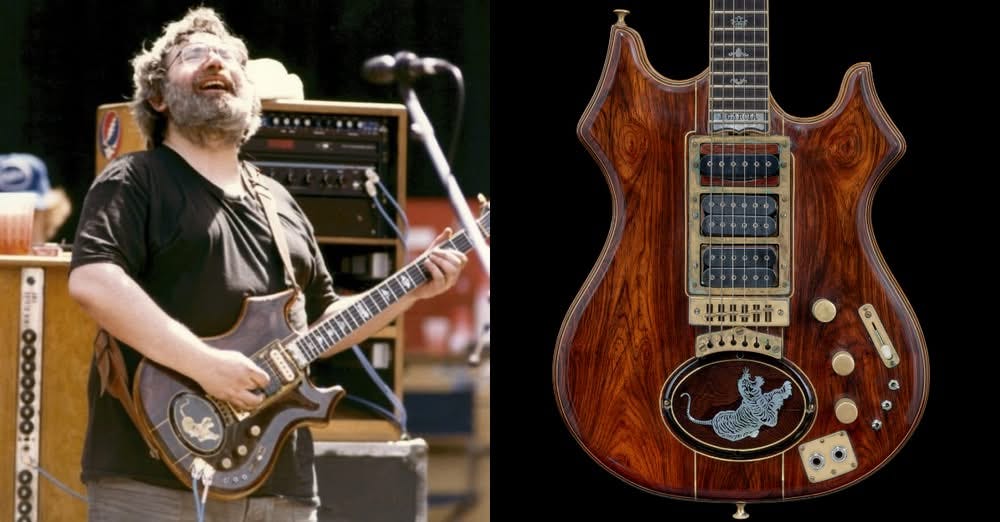 Jerry Garcia "Tiger" Guitar Sells For $11.5 Million At Auction, Obliterating $1–2 Million Pre-Sale Estimate Jerry Garcia "Tiger" Guitar Sells For $11.5 Million At Auction, Obliterating $1–2 Million Pre-Sale Estimate