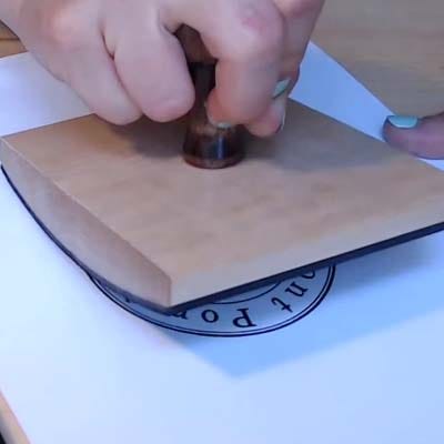 How to Use a Rocker Stamp