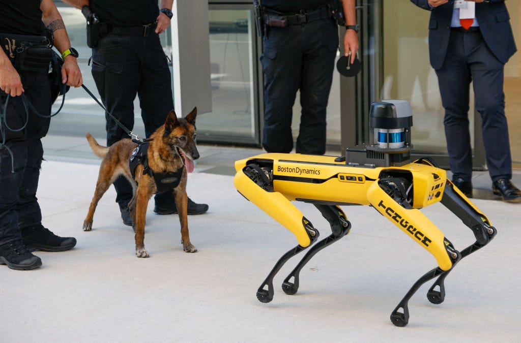 ICE’s Robot Dogs; WNBA Does Counterterrorism; Flock and Awe