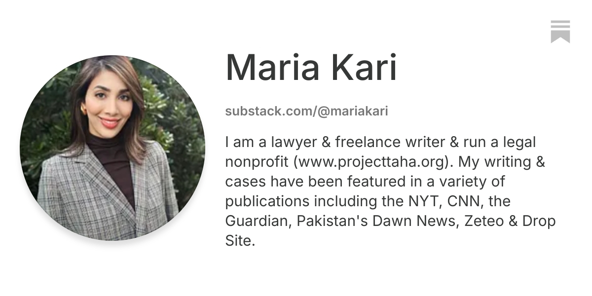 Maria Kari | Substack
