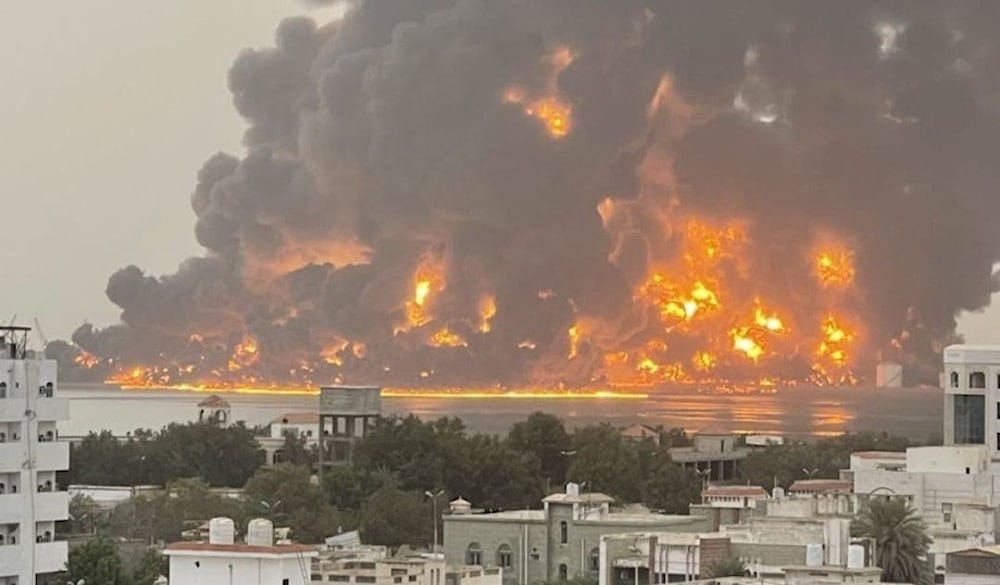 'Israel' attacks Yemeni civilian facilities, Sanaa vows heavy price 'Israel' attacks Yemeni civilian facilities, Sanaa vows heavy price